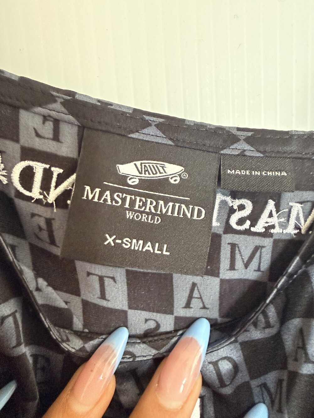 Vans X Mastermind Collab Slip Dress Gothic Skulls - Picture 8 of 16